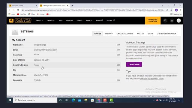 How To Change Password Of Rockstar Games Account 2022