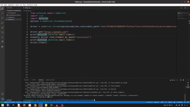 Bikin Bot Web Automation Dengan Python Selenium | Delay Dengan Implicitly Wait Di Selenium смотреть онлайн