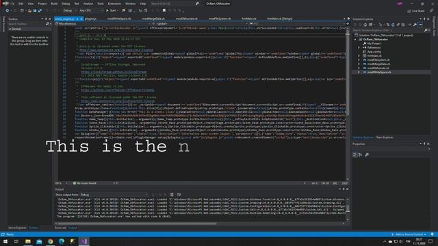 OcRam MZ Obfuscator Part 2 смотреть онлайн