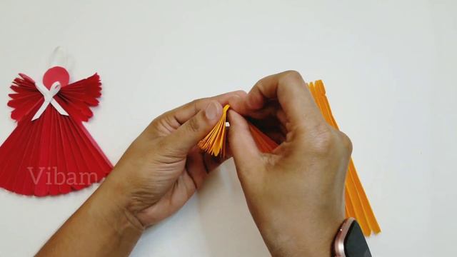 Paper Angels for Christmas | Christmas Tree Decoration Ideas | DIY Christmas Angel смотреть онлайн