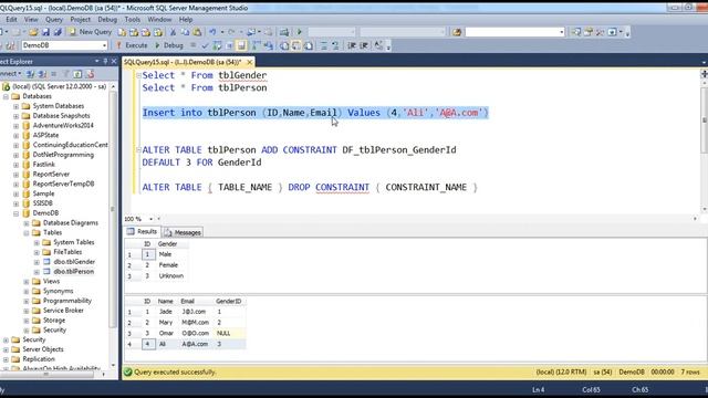 Default constraint in sql server in arabic смотреть онлайн