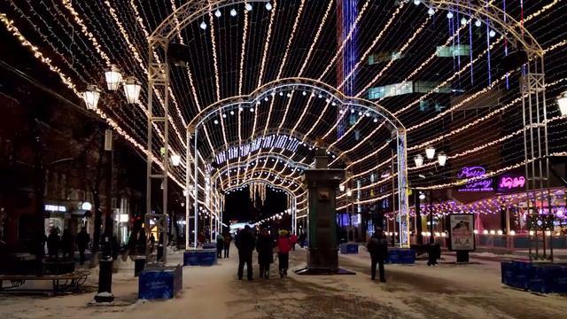 DJ. Челябинск зимой. Очень красиво. Вечерняя зарисовка 30 12 2020г смотреть онлайн