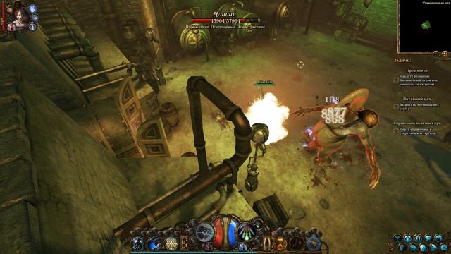 The Incredible Adventures of Van Helsing Final Cut - 14 Прохождение - Литейный цех смотреть онлайн