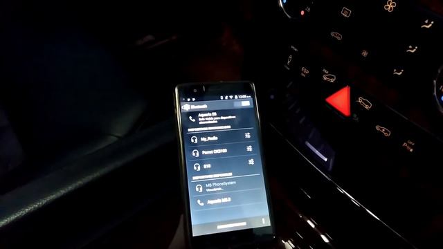 Conectar móvil al bluetooth de serie de Mercedes (FHD 1080p)