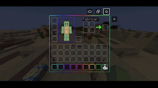 RGB Mod INVENTARIO Y BARRA XP, MINECRAFT PE, BEDROCK 1.17.10 смотреть онлайн