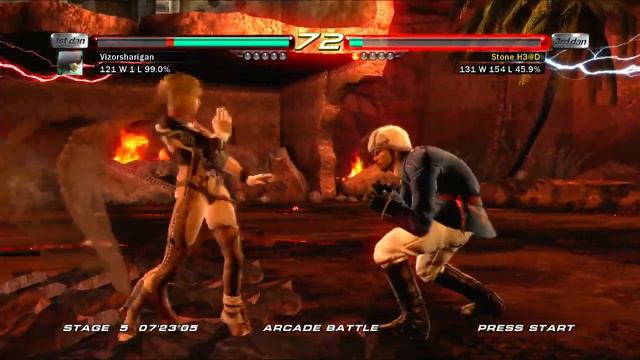 Tekken 6 Lili Arcade(Brown Wedding Dress)(Requested)(Lose) смотреть онлайн