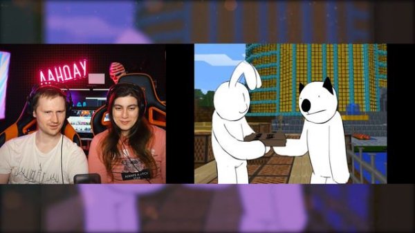 Майнкрафт Для Нубов - Зачаровывание (часть 8) | РЕАКЦИЯ