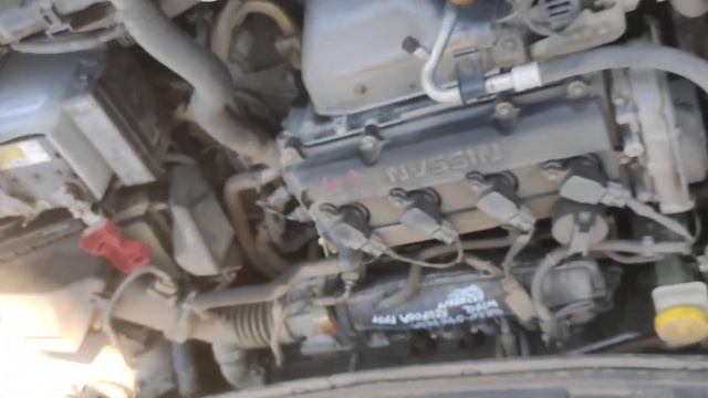 ДВС+КПП NISSAN QR20DE, 2000 куб см № 546463A смотреть онлайн