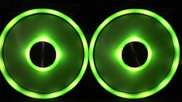 Corsair iCUE QL140 RGB cooling fan lighting effects demo смотреть онлайн