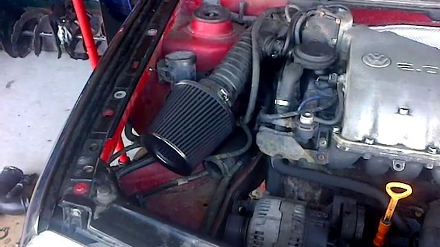 mk3 2.0 L VW GOLF 99 cold air intake смотреть онлайн