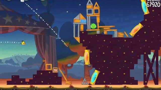 Angry Birds Seasons Abra-ca-Bacon 1-4 Walkthrough 3-Star смотреть онлайн