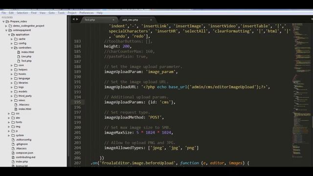 How to ajax image Upload with Froala editor in codeIgniter || BY Unknown Tech смотреть онлайн