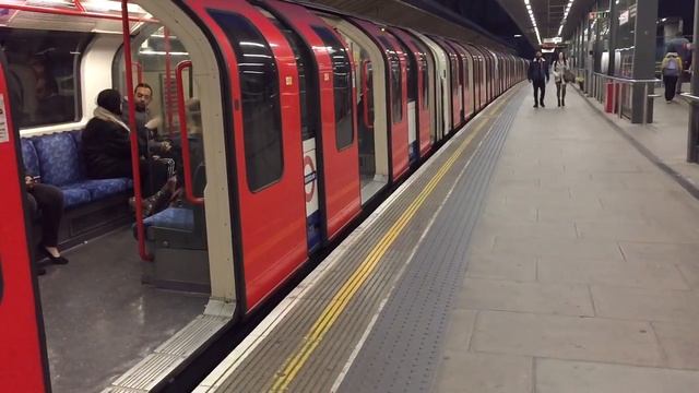 Central Line 1992TS @ Stratford (NIGHT) смотреть онлайн