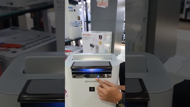 รีวิวเครื่องฟอกอากาศ sharp รุ่น KC-G50TA смотреть онлайн