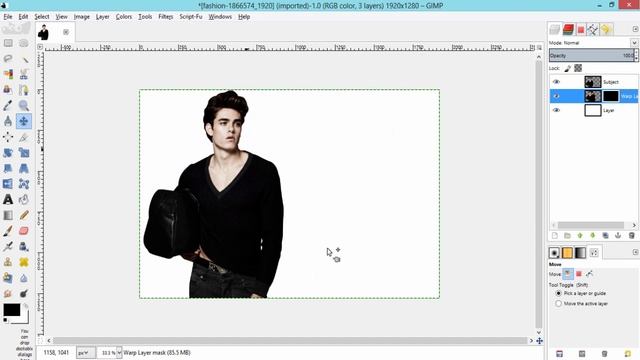 Disintegration/ Dispersion/ Pixel Explosion Effect - GIMP Tutorial | Photoshop Alternative | #53 смотреть онлайн