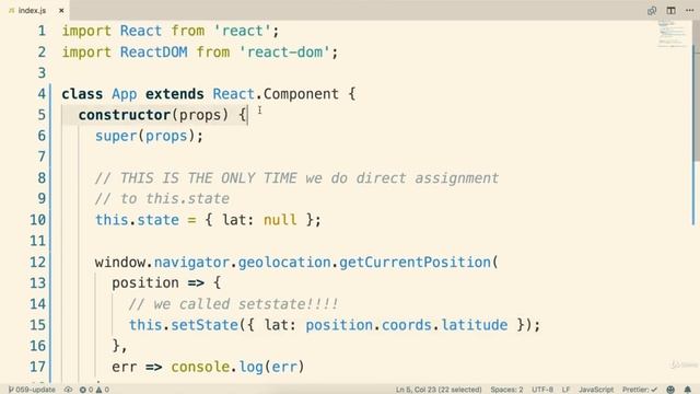 App Lifecycle Walkthrough [5.4]State in React Components [Modern React with Redux 2020] смотреть онлайн