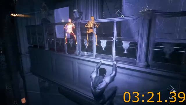 Batman Arkham Knight speedrun Nightwing DLC 6:24 (Console) смотреть онлайн