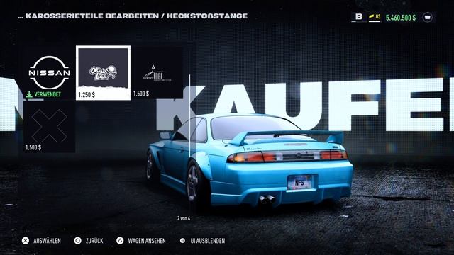 Need for Speed UNBOUND - High End Nissan Silvia K's 1998 Customization / 1525 BHP / maximum Build смотреть онлайн