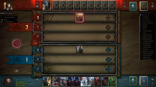 Gwint - Arena #22/E3 - MIMIK - Za ciosem po kolejne 9 :)