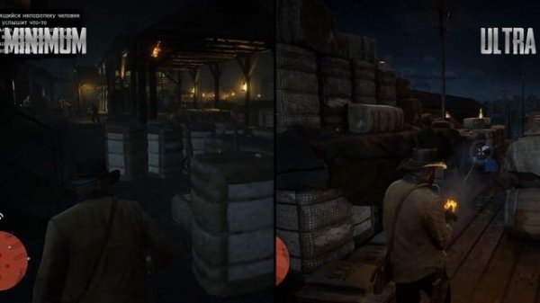 RDR 2 PC - Ультра Настройки Против Минимальных (Сравнение)