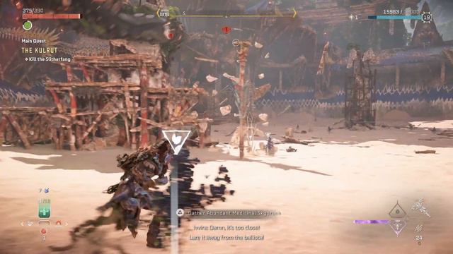 Horizon Forbidden West The Kulrut Kill the Slitherfang смотреть онлайн