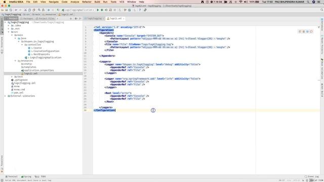 13. Spring boot - Configure Log4j for Logging смотреть онлайн