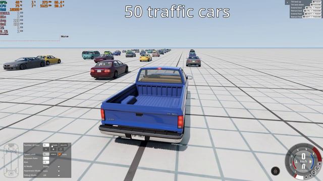 BeamNG.drive TRAFFIC CARS | RTX 4090 and 7950X3D - 1440p/4K DSR Ultra | 100 AI CARS смотреть онлайн