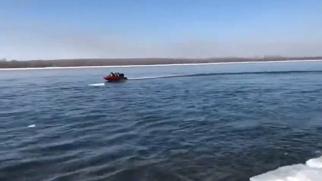 Solar 480 jet + Mercury 40 jet. Пробный выход , с тестом прочности. смотреть онлайн