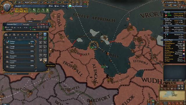 EU4 Анбенар Лига Лобачевского #5, на Олавлунде (Урвикстене) смотреть онлайн