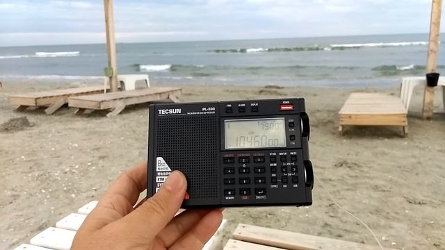 Tecsun PL 330  USB.  На берегу Черного Моря. Мамая Румыния.(1)