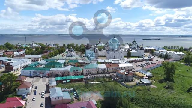 Ростовский кремль. Город Ростов Великий. Аэросъемка(2) смотреть онлайн