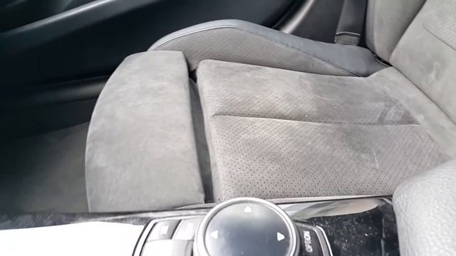 BMW F30 Custom Sport seats alcantara. Алькантара на спорт сидениях. смотреть онлайн