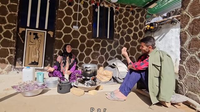 Rural Life?  Narges And Babak Asked Viewers To Choose The Name Of The Baby Girl??