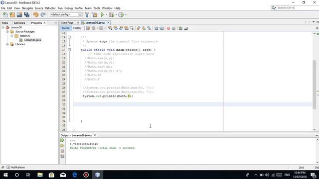 Java Programming Tutorial (TAGALOG VERSION) - #30 Useful methods in java.lang.Math class in Java смотреть онлайн