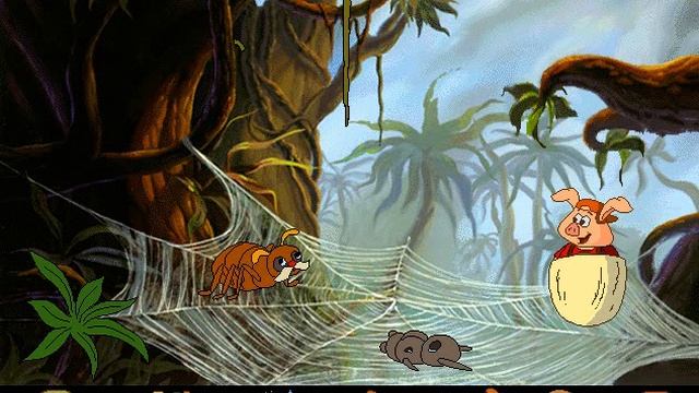 Приключения Пятачка в волшебном лесу. Игра#1. смотреть онлайн