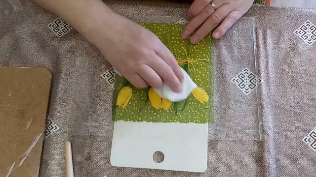 Декупаж в подарке. Разделочных досок не бывает много! смотреть онлайн