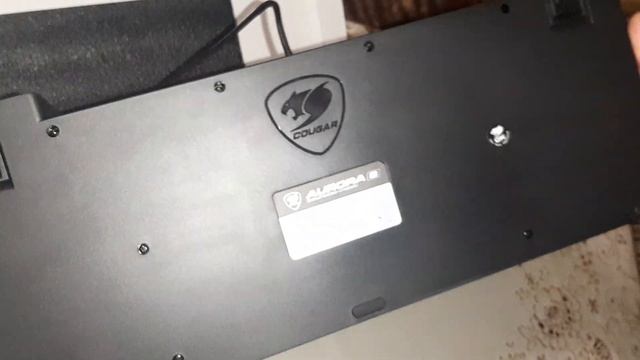 Cougar Aurora S RGB - Review and unboxing - обзор и распаковка клавиатуры смотреть онлайн