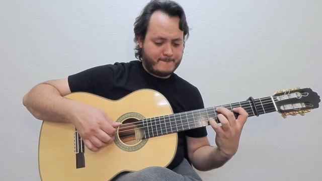 2022 Paulino Bernabe Flamenco Guitar. Misael Barraza-Diaz plays a Minera. смотреть онлайн