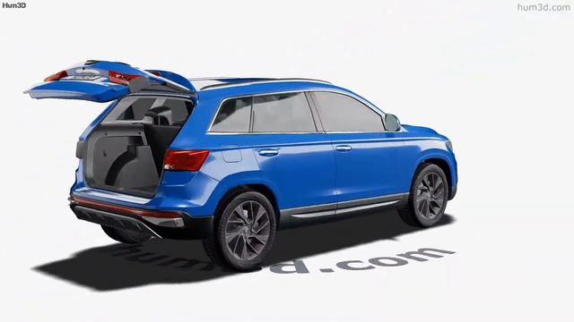 Jetta VS7 with HQ interior 2019 3D model by Hum3D.com смотреть онлайн