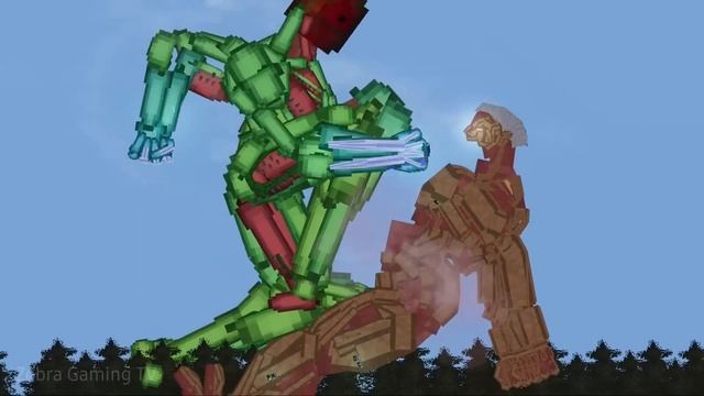 Melon Titan Vs Attack On Titan - People Playground 1.26
