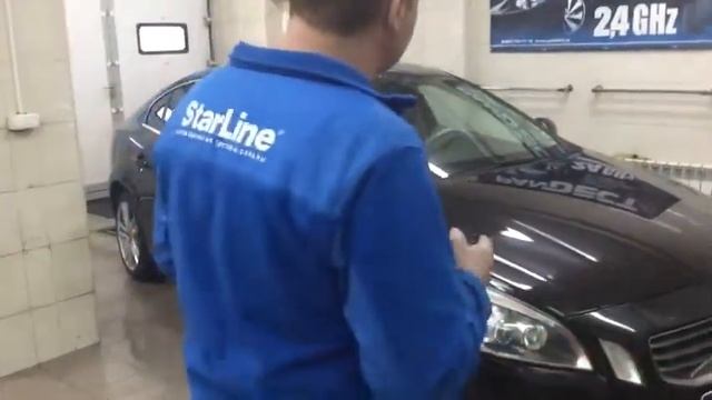 StarLine E95 BT 2can2lin GSM на VOLVO S60 смотреть онлайн