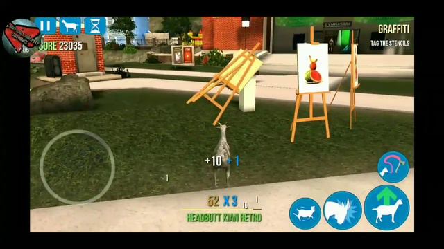Goat simulator back to school hidden goats and Easter eggs смотреть онлайн