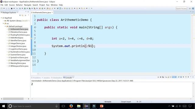 Java Basic Math Arithmetic Expressions and Precedence Rules - Java Tutorial - Appficial смотреть онлайн