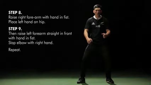 How to do the Haka Maori dance video step by step смотреть онлайн