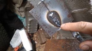 Сварка вертикального шва. Сварка новичка.