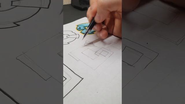 Как придумать свою букву. Граффити #graffiti #граффити #туториал смотреть онлайн