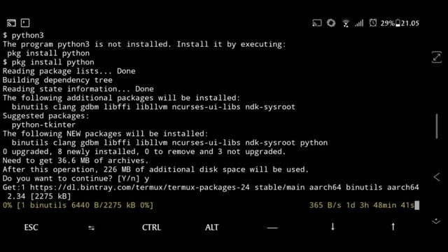 Cara Install Python 3.8.1 di Termux (Android/Ios) смотреть онлайн