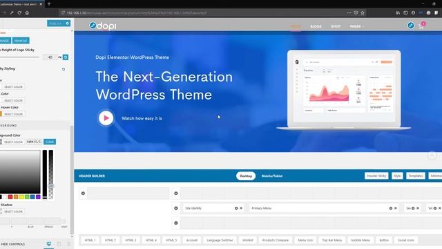 How to use Header Builder смотреть онлайн