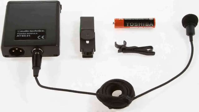 Audio Technica PRO 35 Cardioid Condenser Clip on Instrument Microphone смотреть онлайн