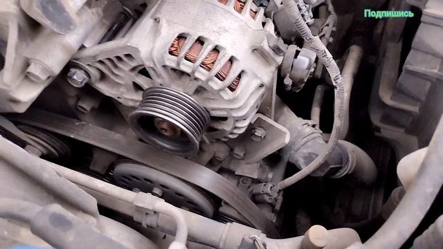 Снятие генератора и двигателя: ремонт авто